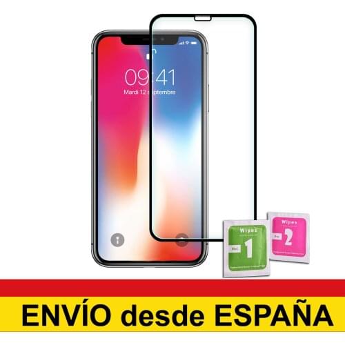 Tempered glass screen Protector for IPHONE X/XS/11 PRO black front full quality Premium 9H 0.33mm