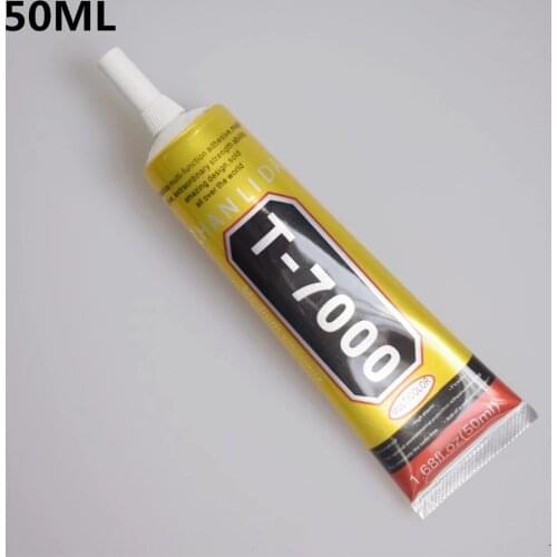 1Pcs 50ML Black T-7000 Glues Multipurpose Adhesives Super Glues Liquid Epoxy Glues For DIY Crafts Glass Phone Case Metal Fabric
