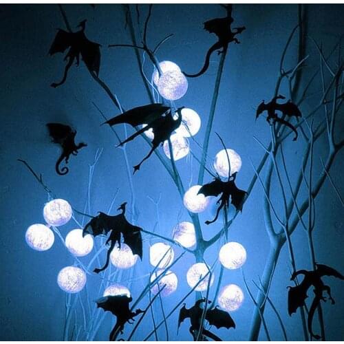 3d dragon sticker halloween fantasy decor dinosaurs art decals wall stickers event party background decorations black 7pcs /set