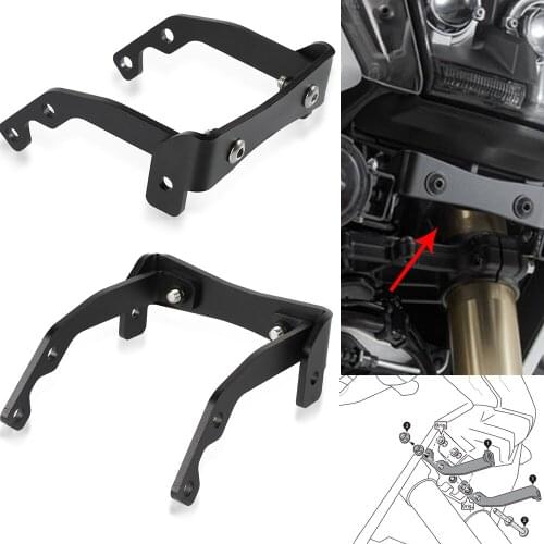 For YAMAHA Tenere 700 2019 2020 2021 Motorcycle Accessories Fog lamp Bracket Head Light Brackets Lamp Bracket XTZ700 XT700Z