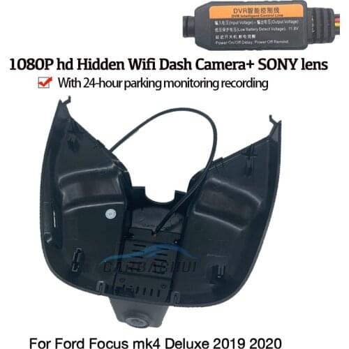 Car Dash Cam Video Recorder Original DVR For Ford Focus mk4 Deluxe 2019 2020 Car DVR Wifi Dash Cam Camera Night Vision hd 1080p