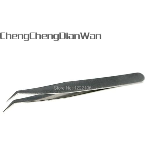 ChengChengDianWan For video game stainless steel straight false tweezer makeup tool wholesale