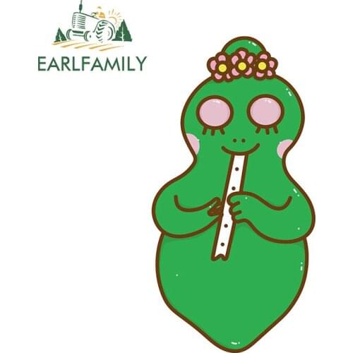 EARLFAMILY 13cm x 6.9cm for Barbapapa Anime Vinyl Car Wrap Decal Surfboard Surfboard Waterproof Scratch-Proof Graffiti Graphics