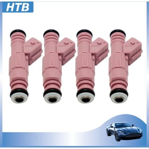 HTB High Quality Fuel Injector Nozzles For VOLVO L6 S80 C70 V70 S60 XC90 2.4L 2.5L 1999-2001 0280155832 9186348 Injection