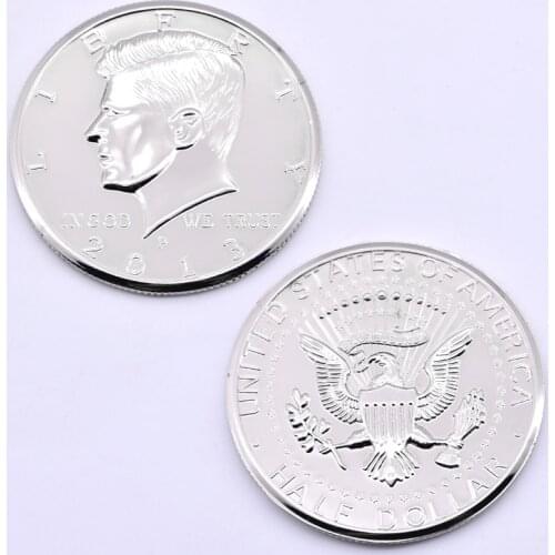 Jumbo Coin 3 inch Half Dollar Magic Tricks Stage Close Up Magia Coin Disappear Magie Gimmick Magic Props
