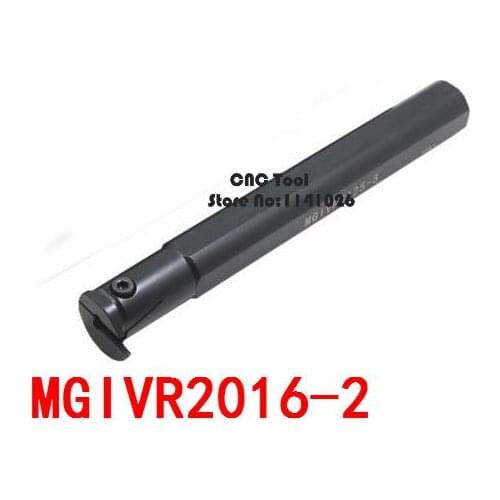 MGIVR2016-2/ MGIVL2016-2 Internal Grooving Turning Lathe Boring Bar Tool Holder For Lathe Machine CNC Cutting Turning Tool Set H