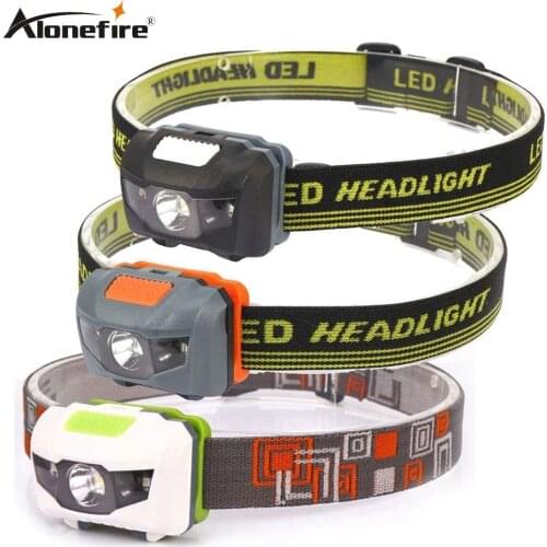 AloneFire HP30 4Mode lightweight Waterproof Headlight CREE LED Camping Head lamp Proyector Running Head light Headlamp AAAbattey
