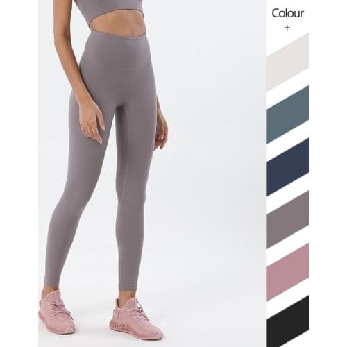 Autumn New Design High Waist Female Yoga Leggings Soft And Stretchy Sports Pants Running Wear Outside Sportswear