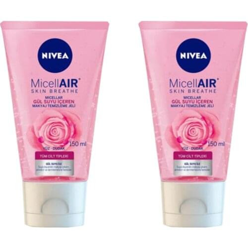 Rose Water Containing Makeup Cleansing Gel 150 ml X 2 Pcs