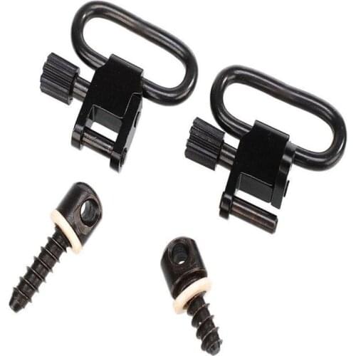 Tactical QD Sling Swivel Mount Adapter Metal Quick Detachable Gun Strap Sling Mount Ring Rifle Shotgun For Hunting
