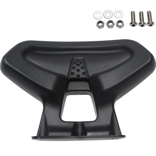 Motorcycle Rear Backrest Black Luggage Rack Bar Rear Passenger Seat Backrest Cushion Pad For YAMAHA T-MAX500