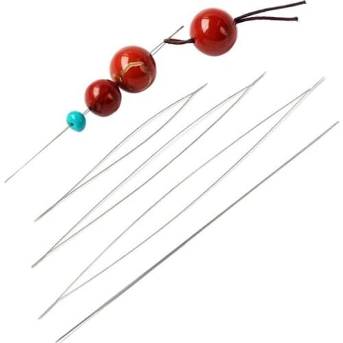 1set Big Eye Beading Needles with Needle Bottle PIN12