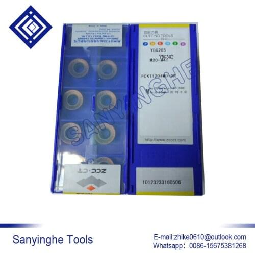 Free shipping high quality 10pcs/lots YBG205 RCKT1204MO-DR cnc carbide turning inserts