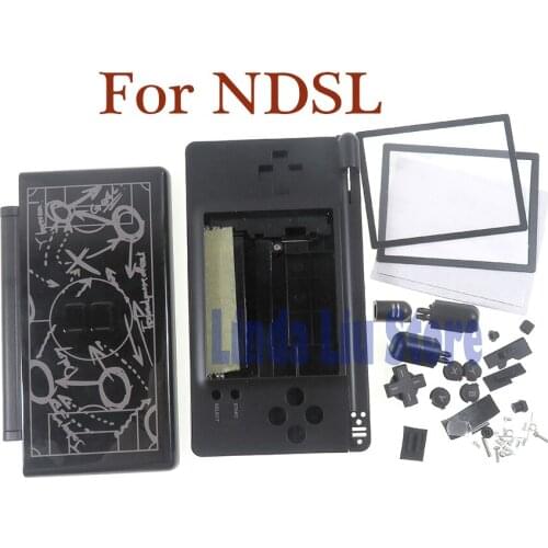 15sets/lot Full Housing Shell for NDSL Housing Case Complete Set Shell for Nintendo Game Console for NDSL shell