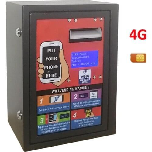 2021 New Business Ideas Invest 24 Hours 4G Wall Mounted Banknote Operated Payment WiFi Vending Machine Kiosk