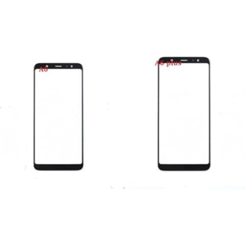 30PCS touch panel Touch Screen LCD Front Outer Glass Lens For Samsung Galaxy A6 A6+ Plus A6P 2018 A605 A605F A6S Replacement