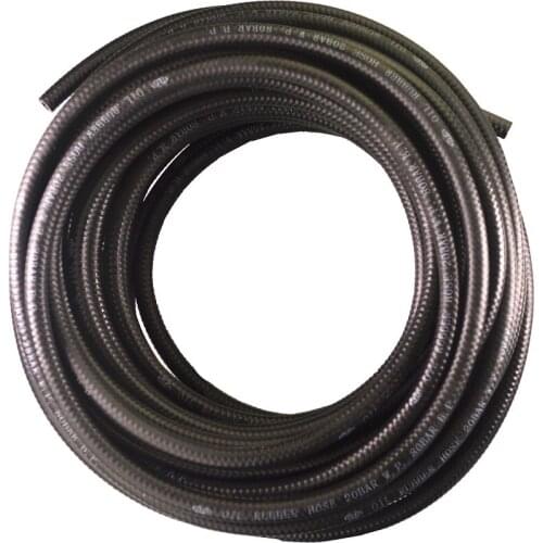 6.3mm-1/4" Auto Fuel Rubber Hose Automotive Wipers Water Pipe Fuel Rubber Hose