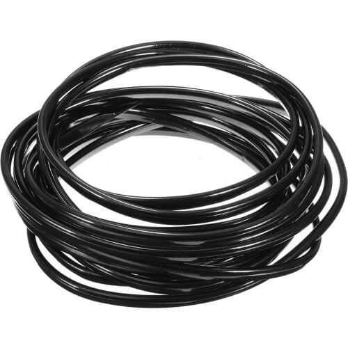 6M Car Side Door Edge Protector Defender Trim Guard Protection Strip Black