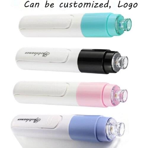 Electric Blackhead Remover Facial Pore Cleanser Skin Face Dirt Suck Up Vacuum Acne Pimple Remover (not include battery)40#713