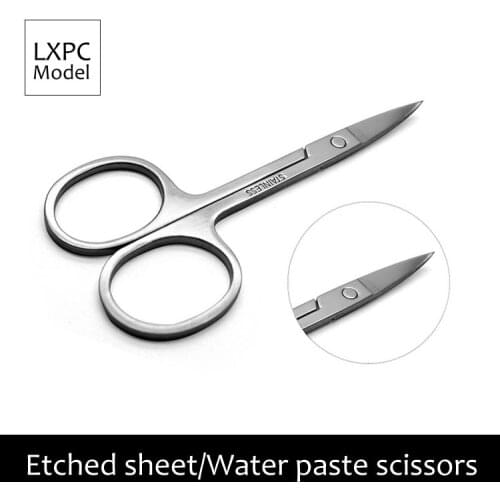 Modeling tools Etching scissors Precision stainless steel scissors