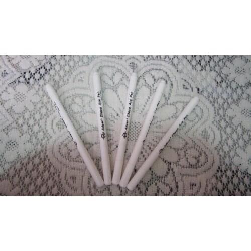 5pcs White Stitch Markers Soluble Cross Stitch Water Erasable Pens Grommet Ink Marker Marking Pens DIY Needlework Home Tools