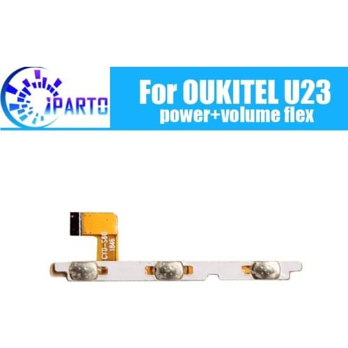 OUKITEL U23 Side Button Flex Cable 100% Original Power + Volume button Flex Cable repair parts for OUKITEL U23