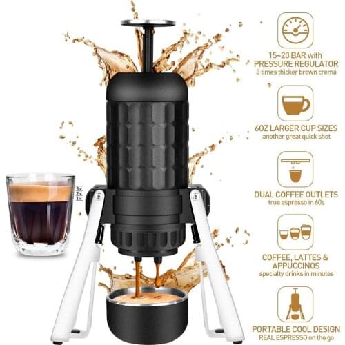 STARESSO Mirage Portable Espresso Maker Plus coffee pot creative innovative portable espresso machine brew smoothest ESPRESSO