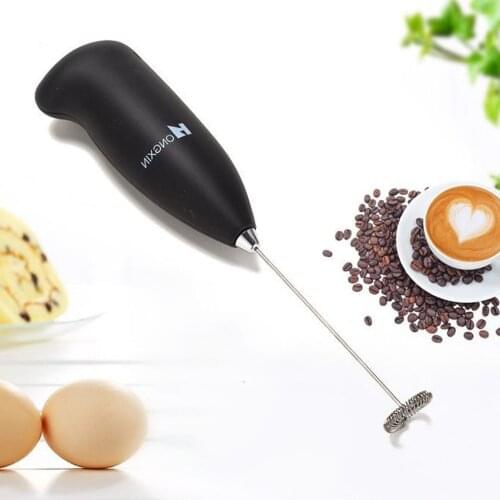 Handhold Egg Beater Milk Foam Maker ABS Stainless Steel Electric Egg Beater Coffee Hot Chocolate Stirrer Mixer Egg Tool