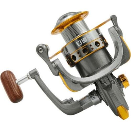 DYGYGYFZSpinning Fishing Reel13Bearing Balls1000-7000 Series All Metal Coil Spinning Fishing Reel Reel Boat Rock Spinning Wheel