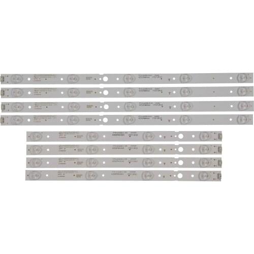 LED backlight strip 4/5 lamp for LG 43"TV CRH-A4330300104L6CNRev1.0 CRH-A4330300105R6CNRev1.0 LED 43UG620V 43UJ620V