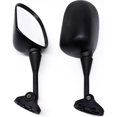 1 Pair Motorcycle Rearview Rear Mirrors Glass Back Side Mirror Right Left For Honda CBR600 CBR600RR CBR1000 CBR1000RR VFR 800