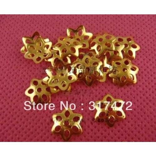 10mmFairy Flower Bead Caps Filigree Metal Caps DIY Jewelry Findings/Components