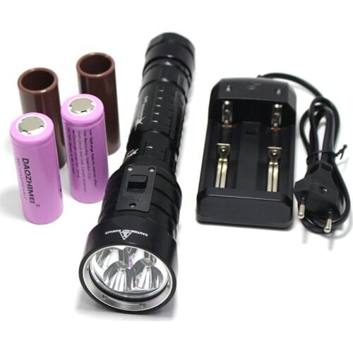 4 XM-L2 U2 LED Lanterna Ip68 Diving Flash Light Linterna Led Recargable Edc Flashlight Brightness 26650 18650Lamp Torch