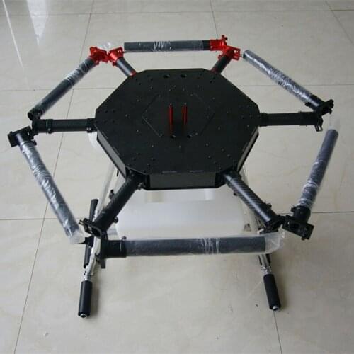 6 Axis 15KG 15L Agricultural Spraying unmanned RC drone empty carbon fiber frame Mist Agriculture Machine UAV frame