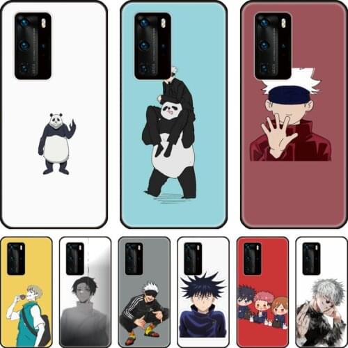 Japanese anime Phone Case For Huawei Honor 20 10 9 8 N Pro Lite A C RU black cell shell