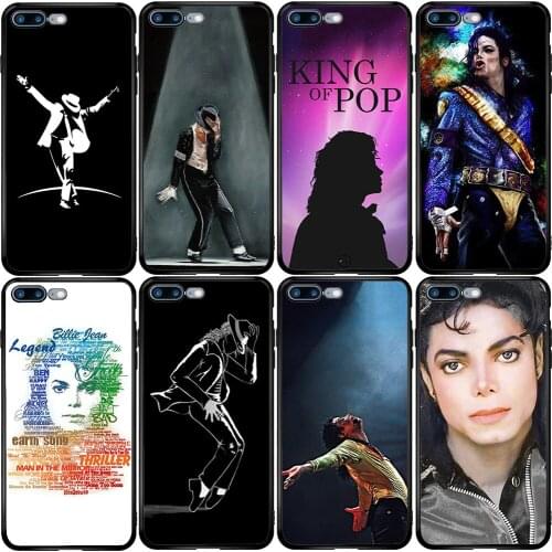 Phone Case for Xiaomi Redmi Note 10 9 9S 9A 8 8T 7 6 7A 6A 5A 5 A1 A2 A3 Pro Max Plus Lite Michael Jackson Dancing MJ