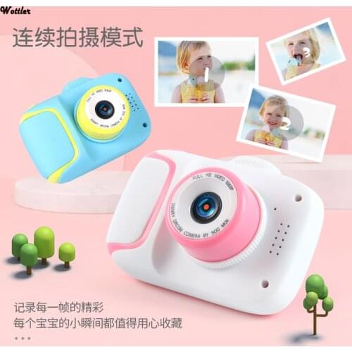 Kids Camera Children Mini Digital Camera Cartoon Camera Toys Outdoor Photography Props for Children Birthday Gift