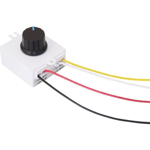 DC 6~28V 6V 12V 24V MAX 3A DC Motor Speed Control PWM RC Controller Speed Regulator Stepless speed switch