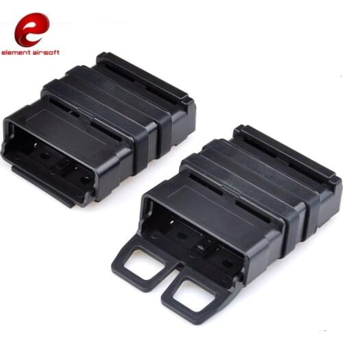Element Fast Mag 5.56mm M4 AR15 Double Magazine Pouch Molle Clip Airsoft Tactical Hunting Magazine Holster EX355