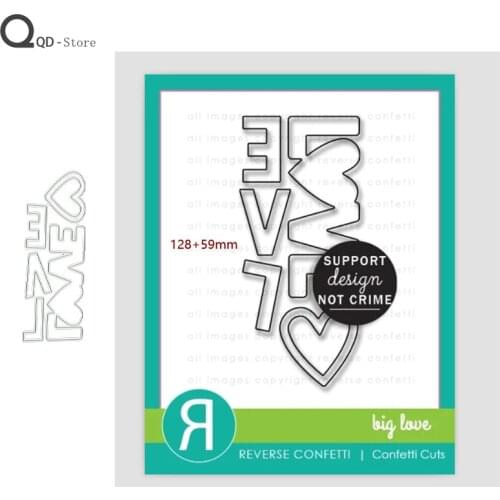 Hot Sale Cutting Dies DIY Valentines Day Metal Cutting Cutting Dies Scrapbooking Embossing Stamps and Dies New 2021 Wholesale