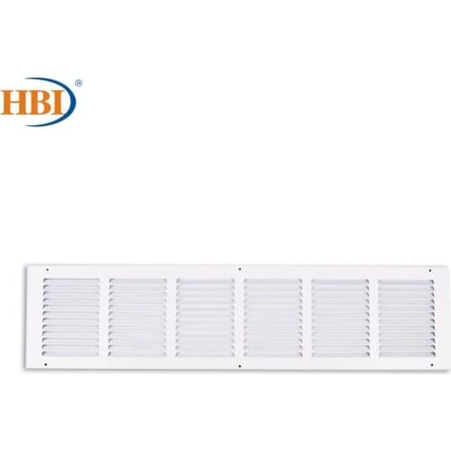 HBI 10PCS W30"xH6" Steel White Finished Return Air Grilles Ceiling Air Vent Ceiling Duct Cover Air Register Ventilation Grilles