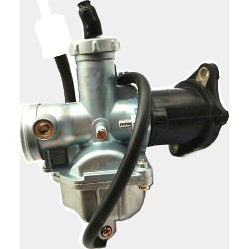 With Intake Manifold Boot Carburetor Carburador Aluminum Alloy For Honda Atc185s Atc200 Xr200