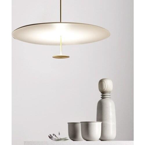 Postmodern minimalist restaurant chandelier personalized bedroom living room lamp Danish design wrought iron decorative lighting