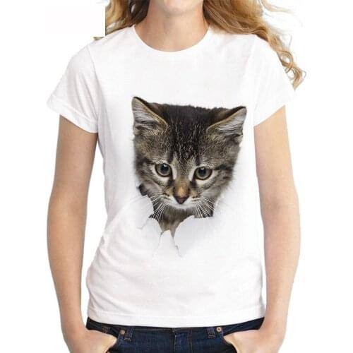 Fashion 2022 New Cool T-shirt for Men and Women 3dt-shirt Printing Two Cats Short Sleeve Summer Shirt Printing T-shirt