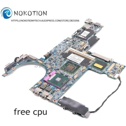 NOKOTION Laptop Motherboard For HP Elitebook 6910P MAIN BOARD 446402-001 LA-3261P GM965 DDR2 Free CPU