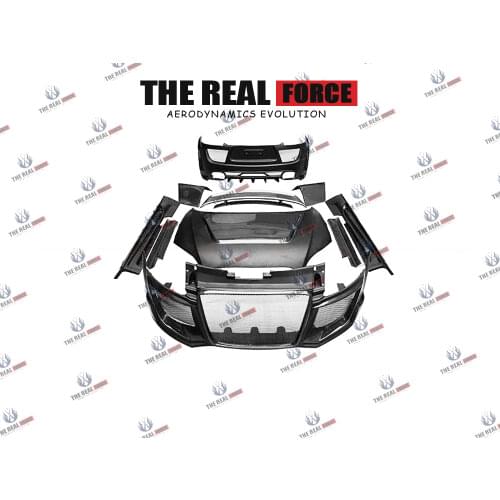 Suitable For 07-14 Audi TT VAD-RG Fiberglas Full Body Kit - Half Carbon available