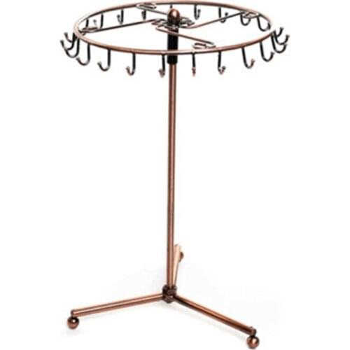 Pendant Bracelet Necklace Jewelry Storage Rack Jewelry Rack Display Rack Rotating Metal Rack Ring Jewelry Display Rack