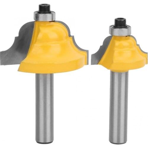 PCS 8mm Shank Lock Miter Router Bit Woodworking Tenon Milling Cutter Frame Trimming Router Bit Chamfer Cutter