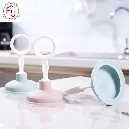 Family Sink Drain Pipeline Dredger Cup Piston Detachable Sink Drain Cleaners Suction Toilet Brush Suction Cups Toilet Plunger