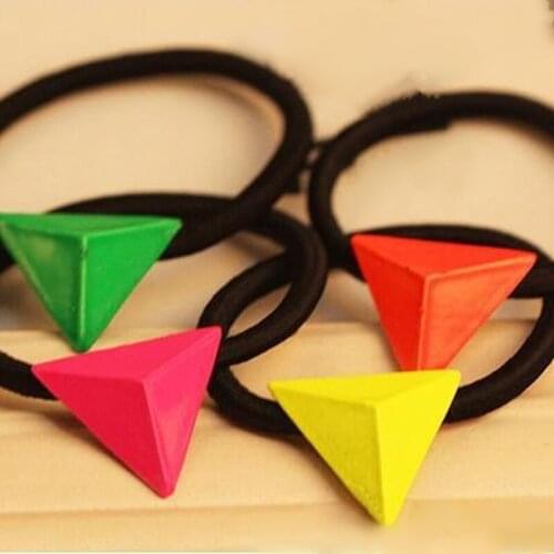 Cute Korean 2021 New Fashion Triangle Headband Hair Rope Hair Accessory Hot For Woman